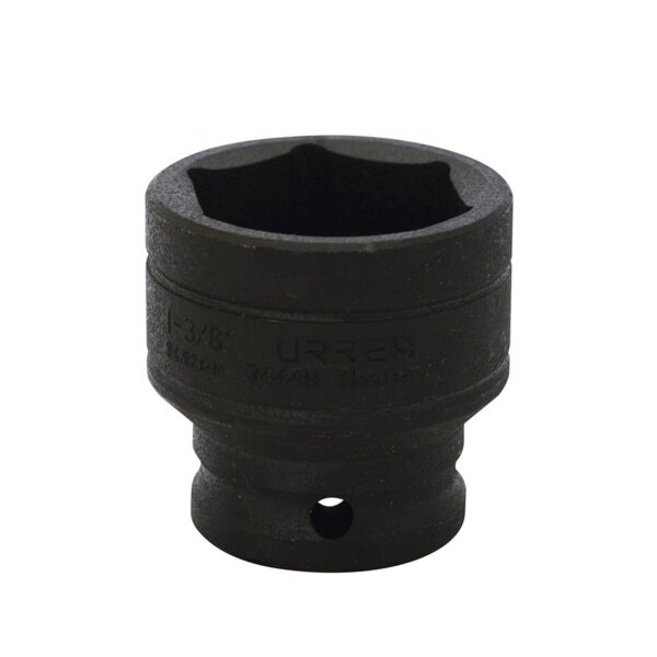 7444H Dado de impacto cuadro de 1/2", 6 puntas, en pulgadas, 1-3/8" Urrea