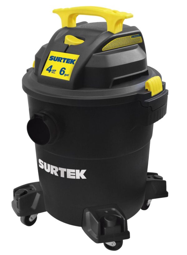 AS506A Aspiradora 6 galones 4 HP, 120 V Surtek