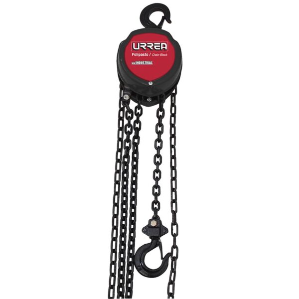 42600 Polipasto manual 1 ramal 0.5 ton, cadena 6 m Urrea