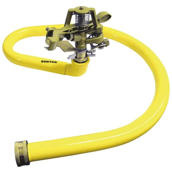 130316 Aspersor estacionario con base metalica regulada por pulsacion 3/4" GHT Surtek
