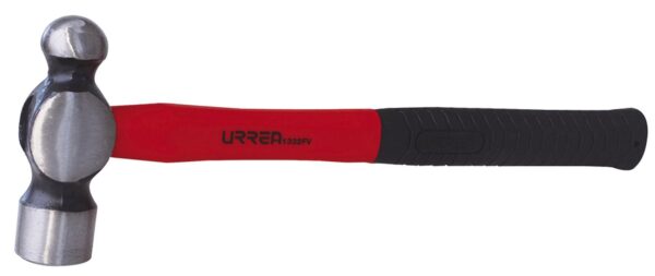 1332FV Martillo maquinado de bola con mango de fibra de vidrio largo de 15", 32 oz Urrea