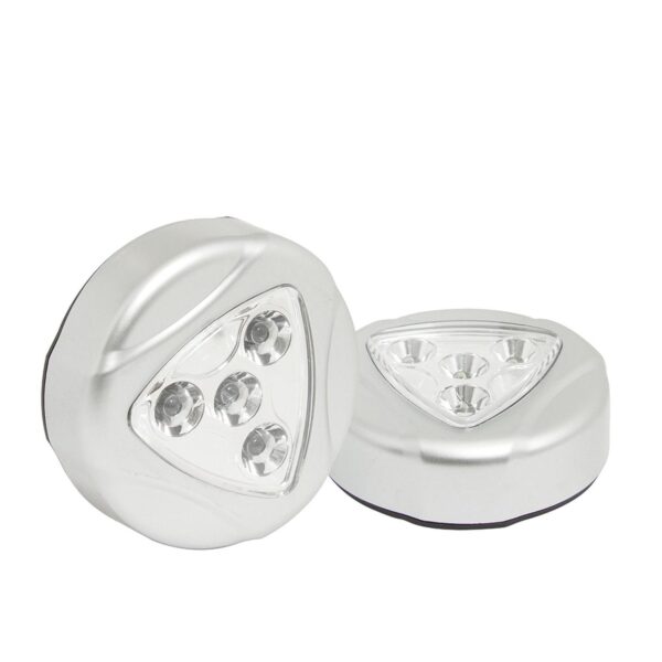 136029 Lampara de LED para closet 3 pilas "AAA", 2 piezas, 30 lm Surtek