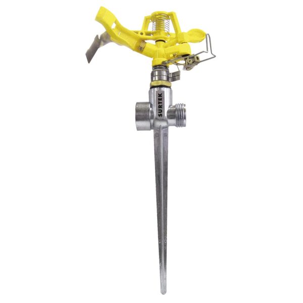 130319 Aspersor metalico regulable por pulsacion 3/4" GHT 2 vias Surtek