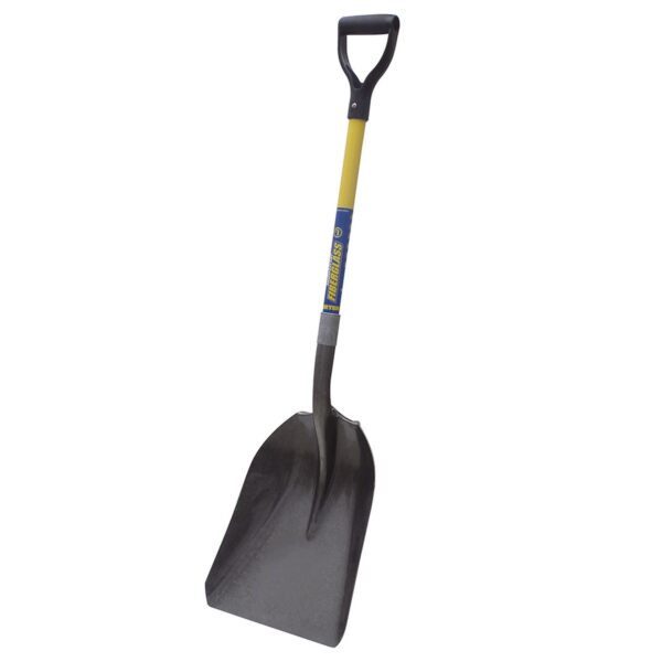 130684 Pala con mango de fibra de vidrio con puño plastico "Y", tipo carbonera Surtek
