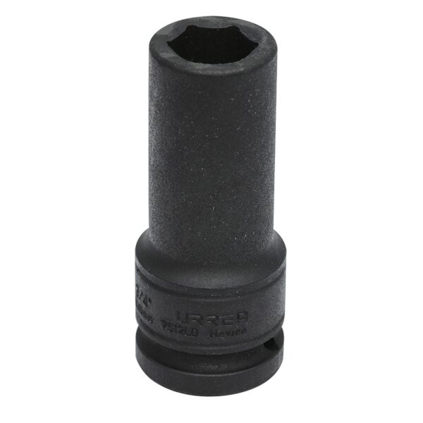 7512LD Dado de impacto largo pared delgada cuadro de 3/4", 6 puntas, en pulgadas, 3/4" Urrea