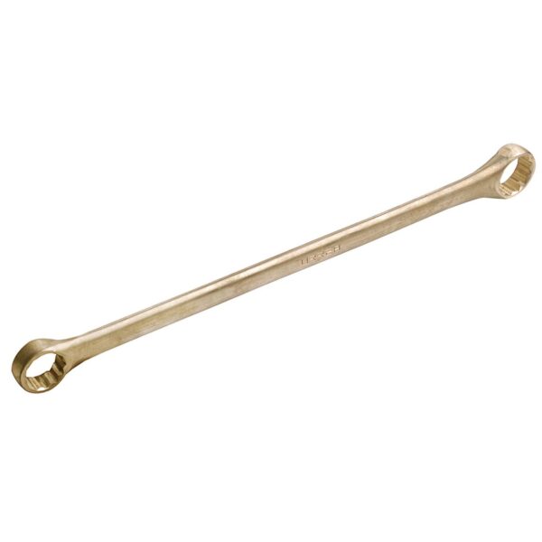 UH1164 Llave de estrias de bronce-aluminio antichispa de 15° en pulgadas, 1-5/8" x 1-11/16" Urrea