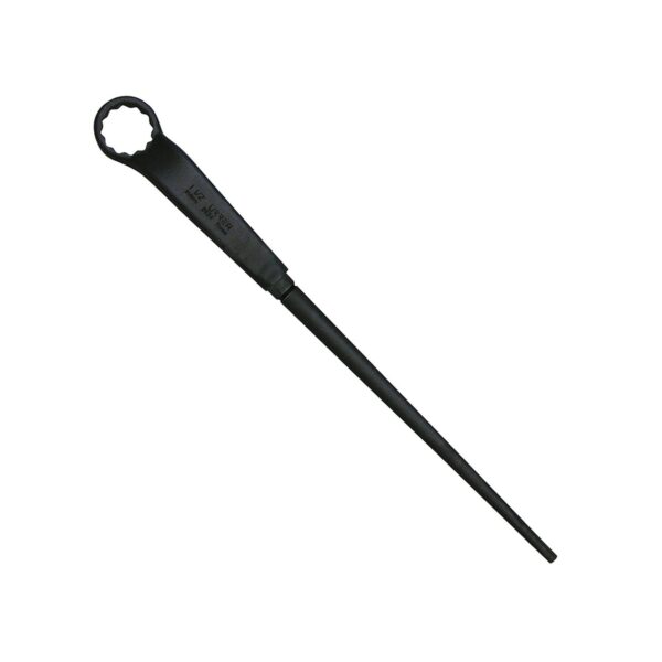 2624HL Llave acodada de alta palanca fosfatizada con cola en pulgadas, 12 puntas, 1-1/2" Urrea