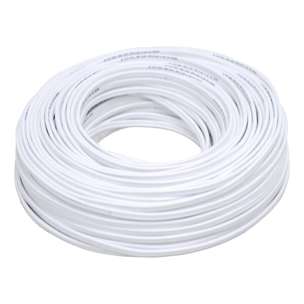 136954 Cable electrico POT CCA 2 x 16, 100 m color blanco Surtek