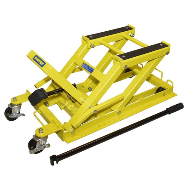 137120 Gato hidraulico para motocicleta, 500 kg Surtek