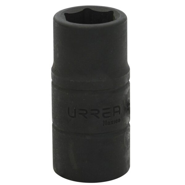 741921M Dado de impacto corto doble boca metrico cuadro de 1/2", 19 x 21 mm Urrea