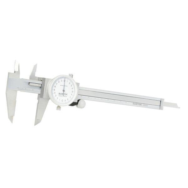 122201 Calibrador metrico de caratula 0 - 150 mm Surtek