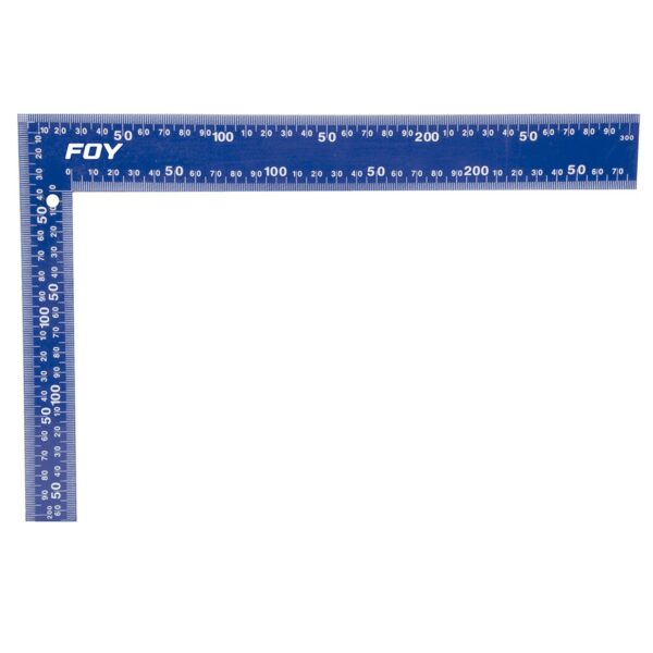 142071 Escuadra de cantero de acero con cubierta de pintura electroestatica 8" x 12" Foy