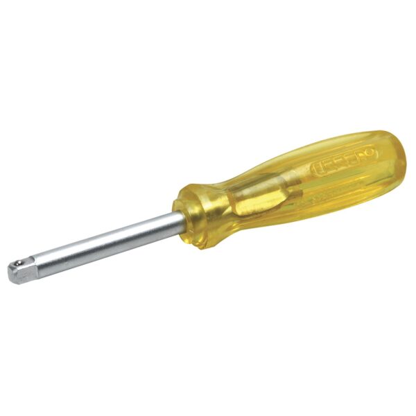 4768 Destornillador con mango ambar para dado cuadro de 1/4", 2-3/8" Urrea