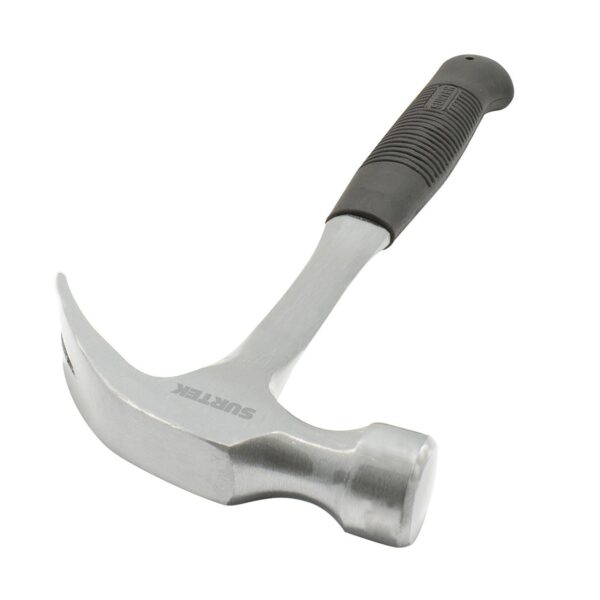 420X Martillo de uña curva forjada en una pieza con mango de neopreno de 13", 20 oz Surtek