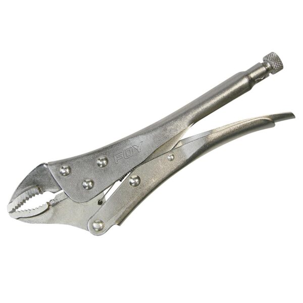 142029 Pinza de presion de 10" quijada curva Foy