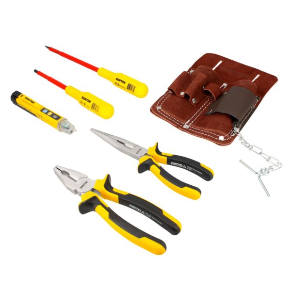 JE6A Juego combinado de herramienta para electricista de 1000 V, 6 piezas Surtek