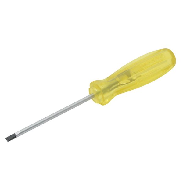 9623 Destornillador con mango ambar, punta cabinet barra redonda 1/8" x 3" Urrea