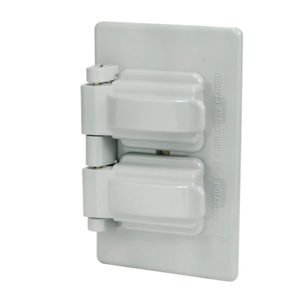 136612 Placa doble plastica para intemperie, linea estandar Surtek