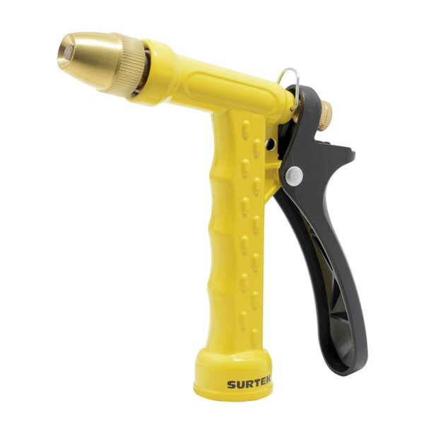 130345 Pistola para riego metalica con boquilla regulable 3/4" GHT Surtek