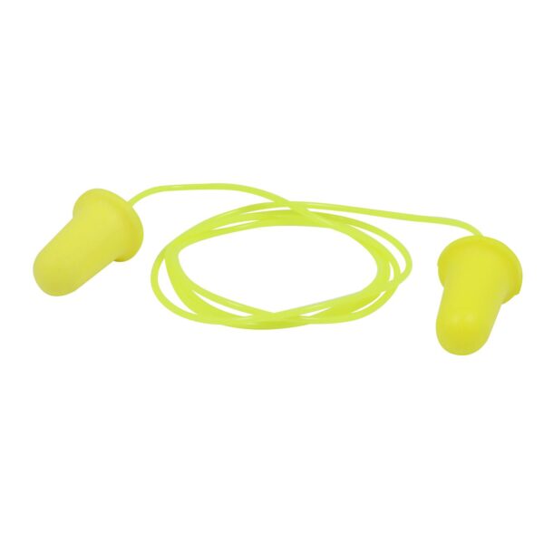 USTO2 Tapones desechables de alta visibilidad color verde para oidos SNR 32 dB Urrea