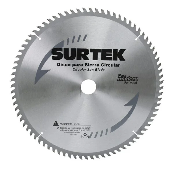 120640 Disco para sierra circular para corte madera 40 dientes, 14" Surtek