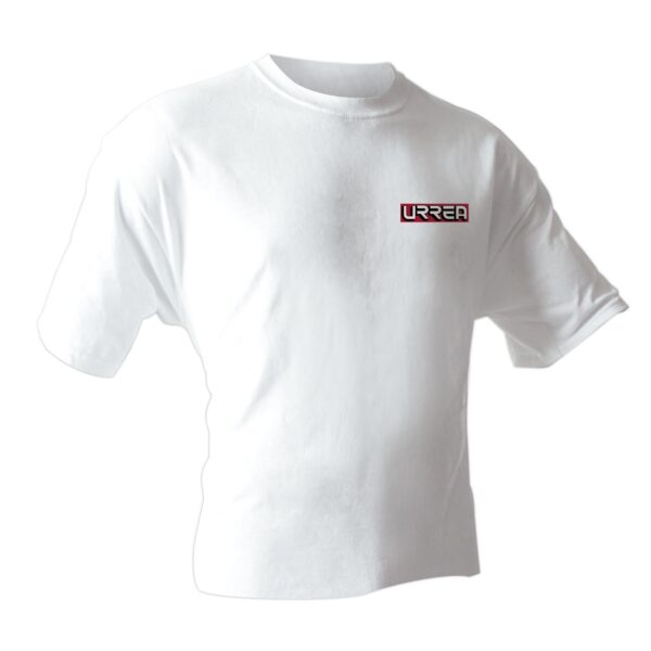 PLA200L Playera cuello redondo color blanco talla G Urrea