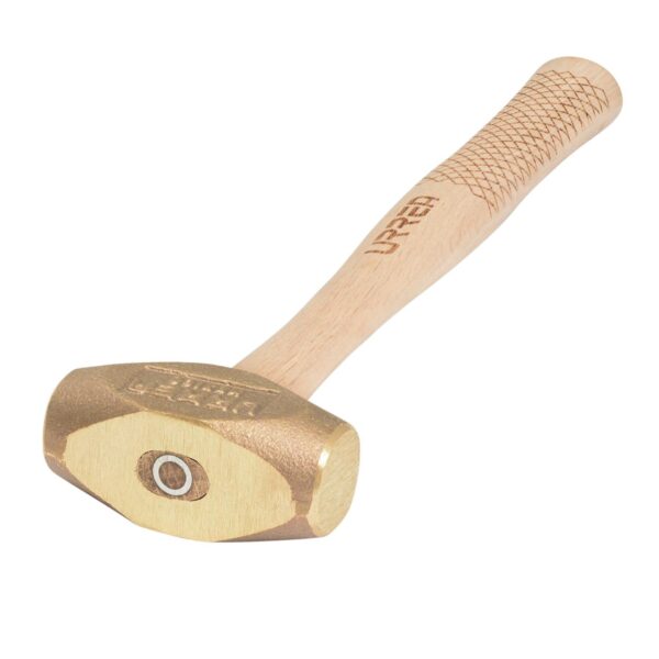 1430 Marro de bronce anti-chispas con mango madera de encino de 14", 1.6 lb Urrea