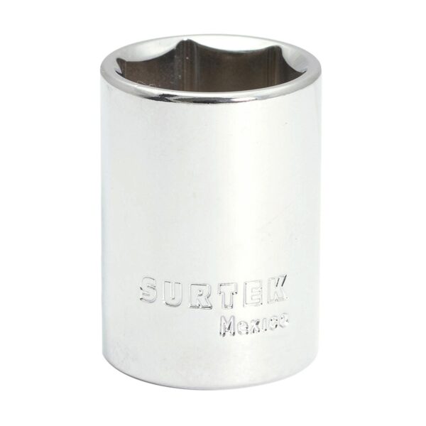 F5822H Dado en pulgadas cuadro de 1/2", 6 puntas, 11/16" Surtek