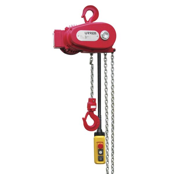45303 Polipasto electrico 2 ramal, 3 ton, cadena 3 m Urrea