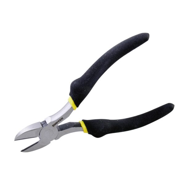 947 Pinza para electricista con mango rubber grip de 7", corte diagonal Surtek
