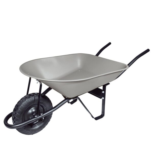 CAF454 Carretilla con bastidor metalico 4.5 Ft3 llanta neumatica reforzada de 4 capas Foy