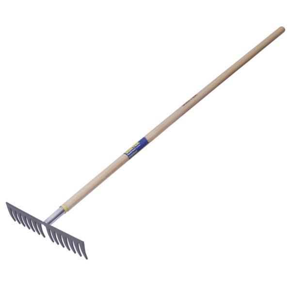 130651 Rastrillo recto para jardin 16 dientes 60" Surtek