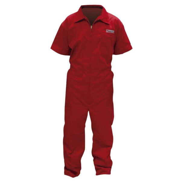OVE200M Overol color rojo talla M Urrea