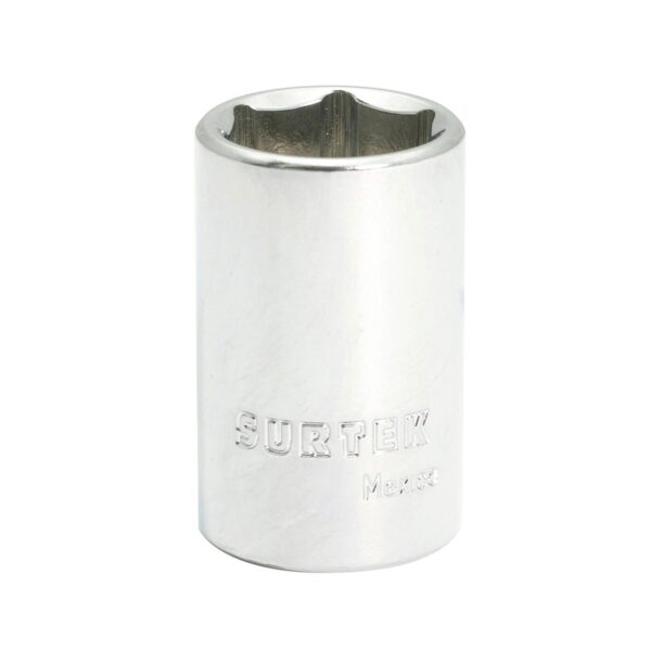F5818HM Dado metrico cuadro de 1/2", 6 puntas, 18 mm Surtek