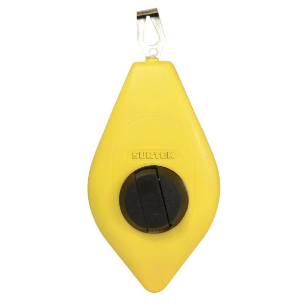 130569 Juego de tiralineas plastico 30 m, con tiza, 3 piezas Surtek