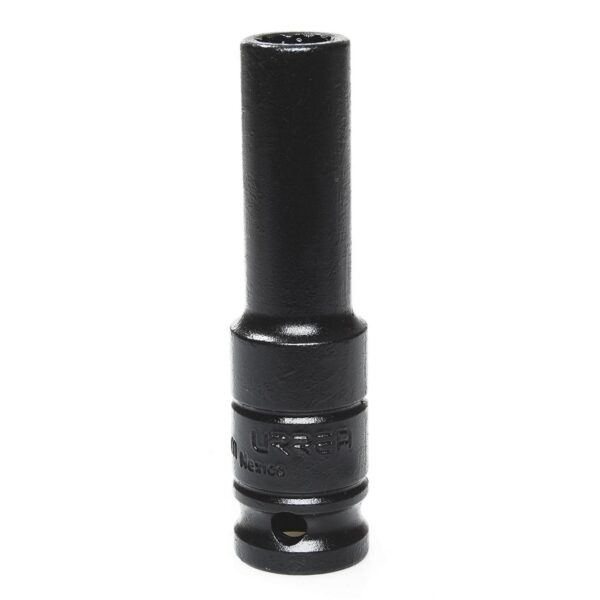7313MT Dado de impacto largo cuadro de 1/2", 12 puntas, metrico, 13 mm Urrea