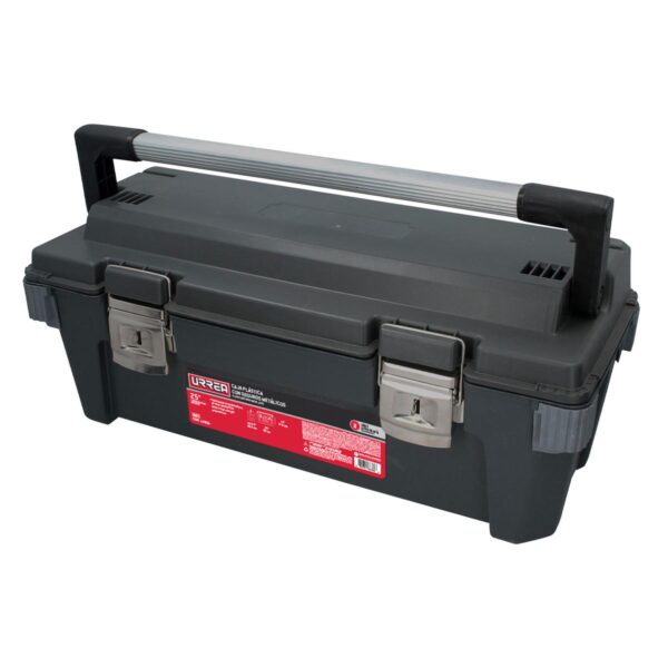 9921 Caja portaherramientas plastica con broches metalicos 25" x 11" x 10" serie 99 Urrea