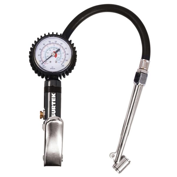 108113 Inflador con manometro 1/4" NPT Surtek