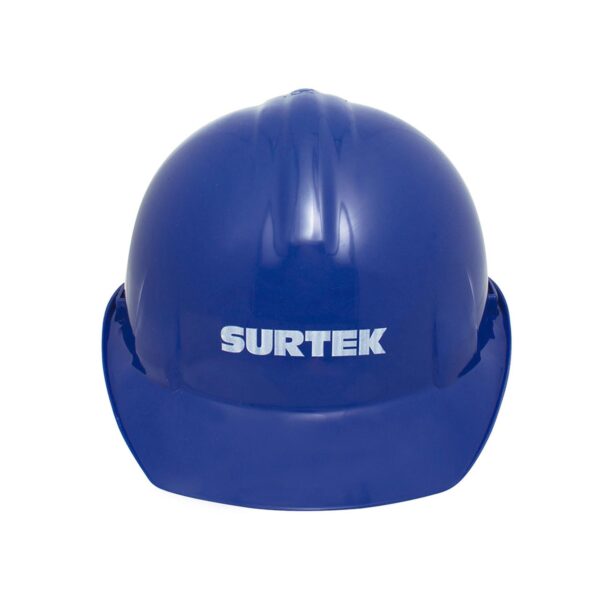 137309 Casco de seguridad con ajuste de intervalos, color azul Surtek