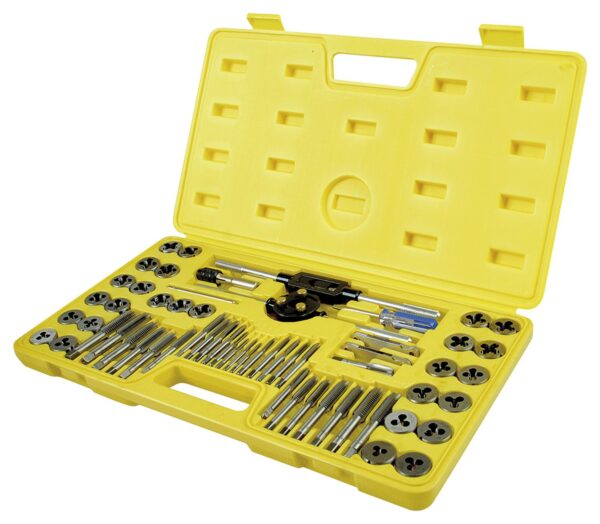 123702 Juego de machuelos y dados, 60 piezas Surtek