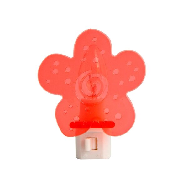 LUN05 Lampara decorativa de noche, flor 127 V Foy