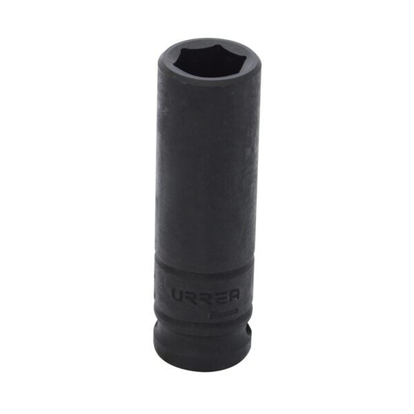 7332H Dado de impacto largo cuadro de 1/2", 6 puntas, en pulgadas, 1" Urrea