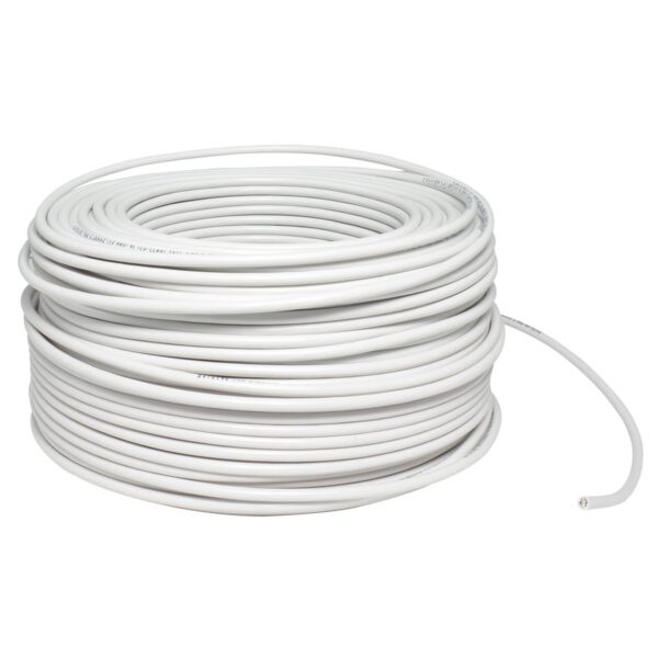136946 Cable electrico UL calibre 10, 100 m color blanco Surtek