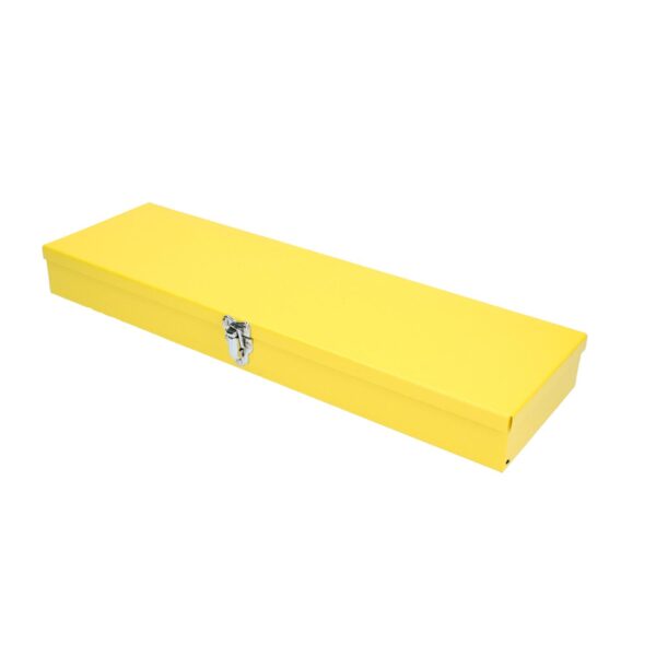 TB02 Caja metalica usos multiples color amarillo 19" x 6" x 2" Surtek