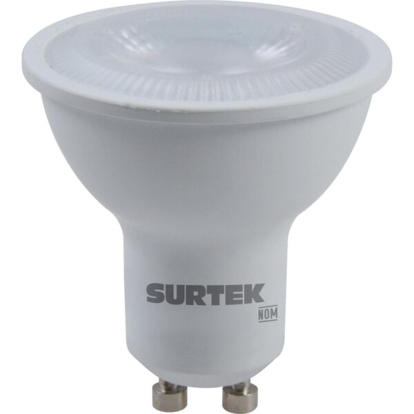 FGC4 Lampara de LED Tipo GU10, 4.5 W luz calida Surtek