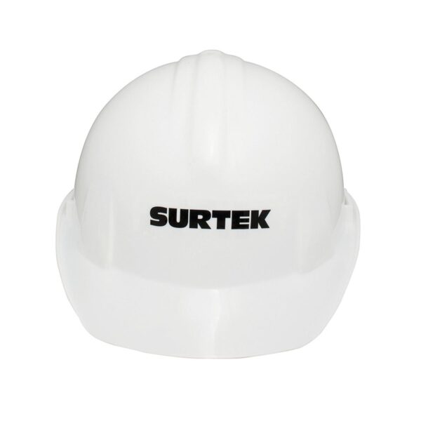 137310 Casco de seguridad con ajuste de intervalos, color blanco Surtek