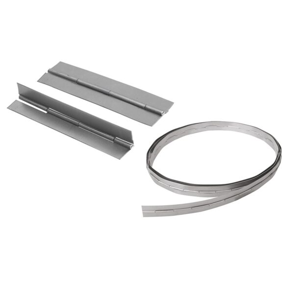 LBP33 Bisagra piano 1-1/2" x 3.5 m, natural, en caja Lock