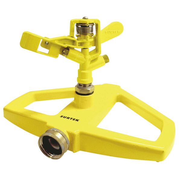 130315 Aspersor estacionario con base metalica regulada por pulsacion 3/4" GHT Surtek