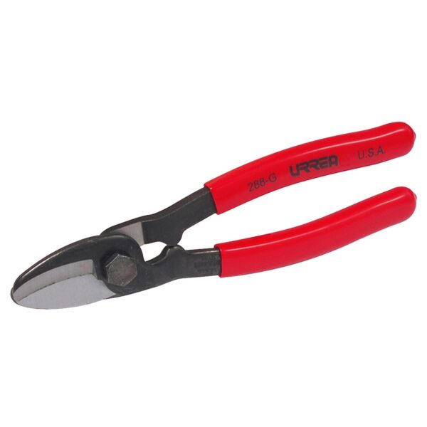 288G Tijera corta cable con mango rubber grip de cobre AWG 2/0, 7-1/2" Urrea