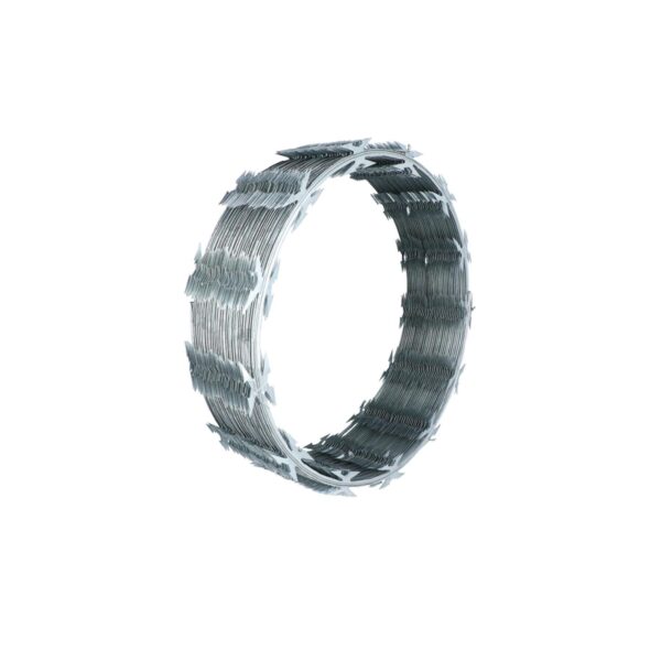 CO84 Concertina de seguridad punta tipo navaja, 4 puntas, 8 m, 4.8 kg Surtek